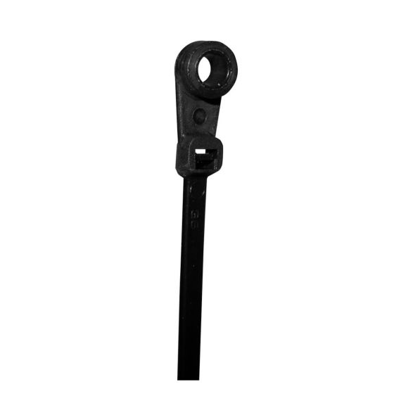 Mounting head cable tie