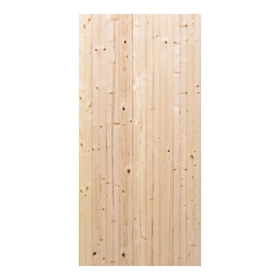 Lambris de bois, grade B, 3" x 8'  x 5/16", couleur naturelle, 5/pqt, couvre 10 pi²