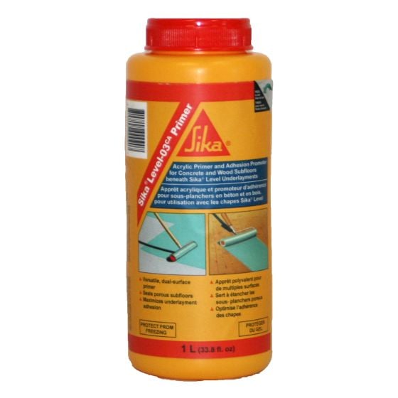 Apprêt acrylique SIKA Level-03, pour sous-planchers en béton et en bois, vert