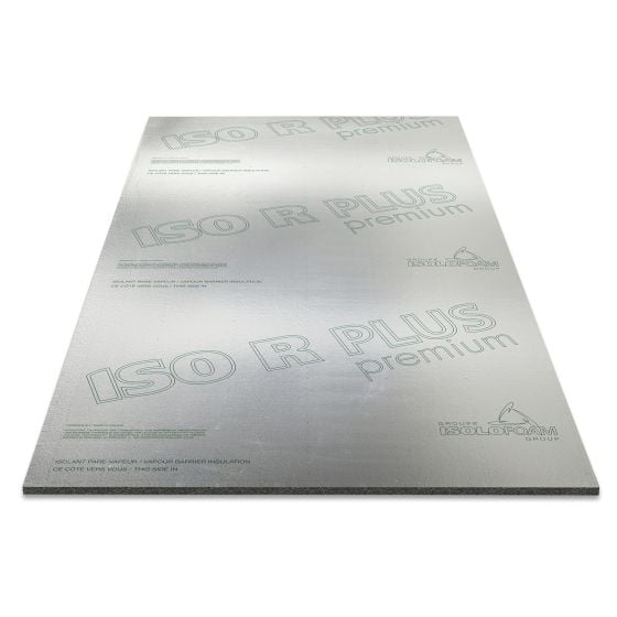 Panneau isolant rigide pare-vapeur ISO R PLUS - 3/4" x 4' x 8' 1/8"