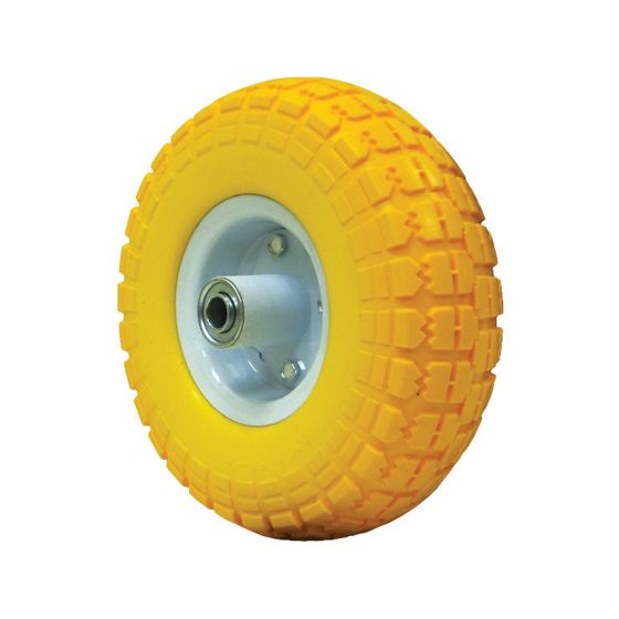 Flat free hand truck wheel