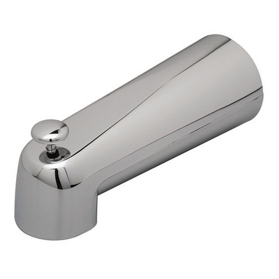 Bathtub diverter spout