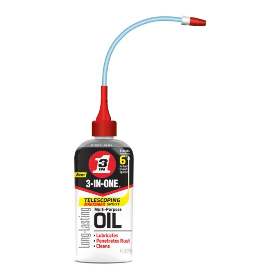 Telescoping multi-purpose spout oil 3-in-1