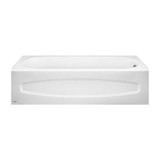 Bain encastré Colony, 60" x 30" porcelaine, blanc