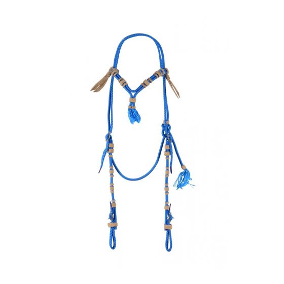 Braided nylon bridle Vaquero