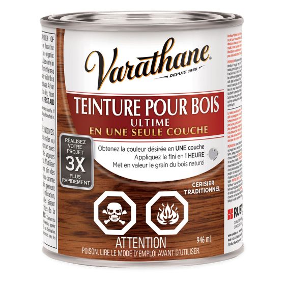 Teinture pour bois ultime, Cerisier traditionnel, 946 ml