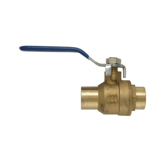 Ball valve copper n/drain