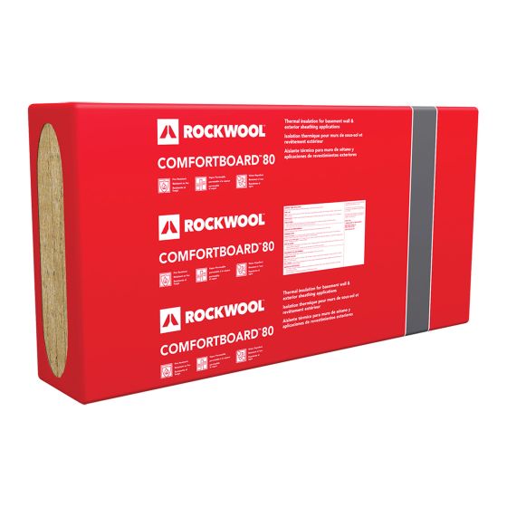 Panneau isolant Rockwool Comfortboard 80