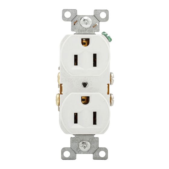 Duplex receptacle