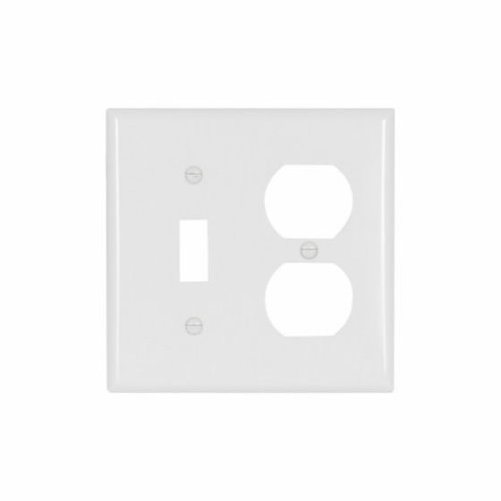 Combination wallplate