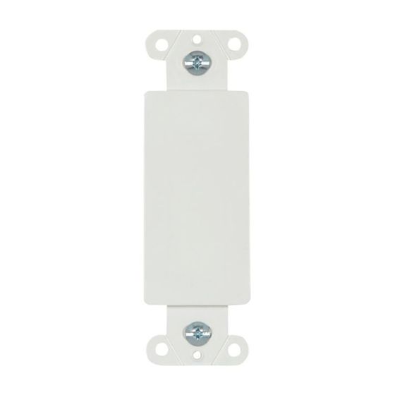 Decorative insert plate cover - White