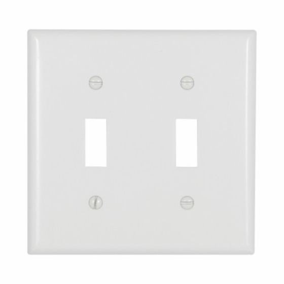 Toggle switch wall plate