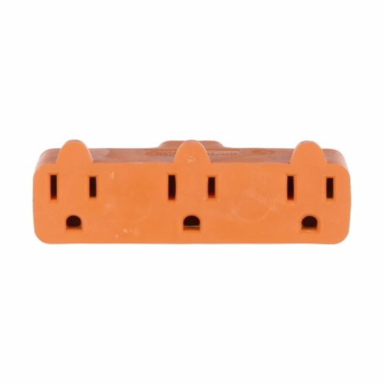 Three outlet adapter