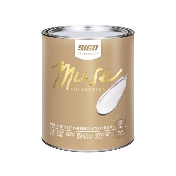 Paint SICO Muse - Soft Matte - Pure White - 946 ml