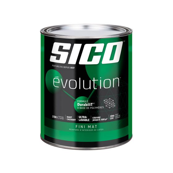 Peinture SICO Évolution, Mat, Blanc