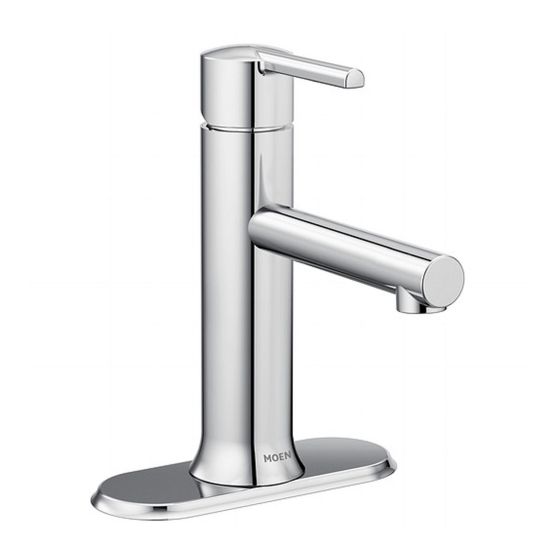 Robinet de lavabo Arlys, 1 manette, chrome poli, entraxe de 4"