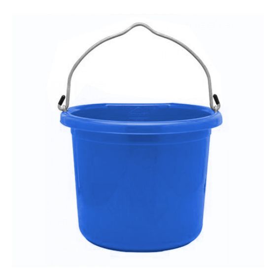 Flat back tall bucket