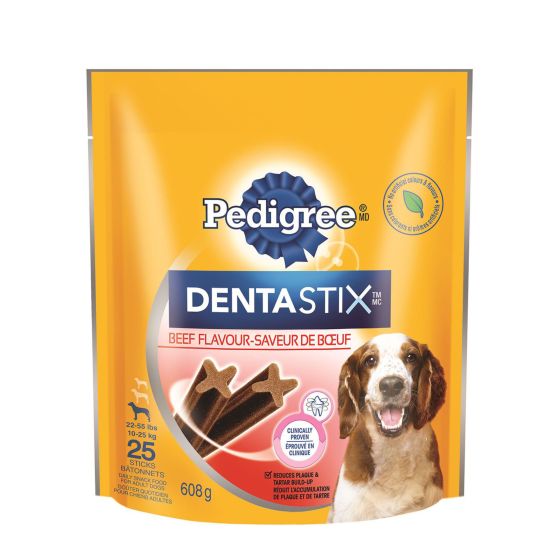 Dentastix  for medium dogs from 22-55 lbs (10-25 kg)