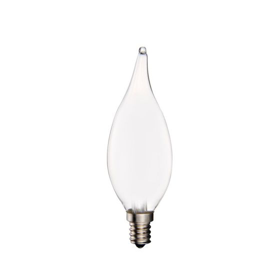 Lightbulb - LED Filament - Type C - Soft White - Candelabra - Frosted - 5.5 W