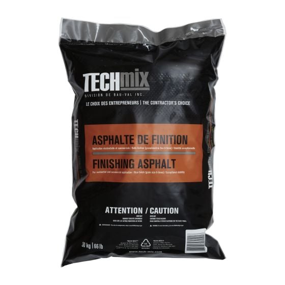 Asphalte de finition Tech-Mix , jaune/noir, 30 kg