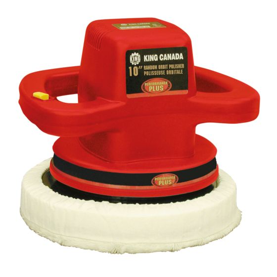 Random Orbit Polisher - King Canada - 10" - Ball Bearing Construction - 3200 OPM