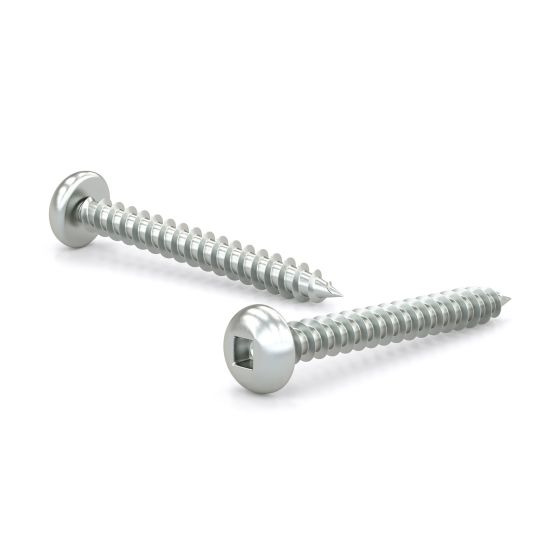 Zinc Plated Metal Screws - Pan Head