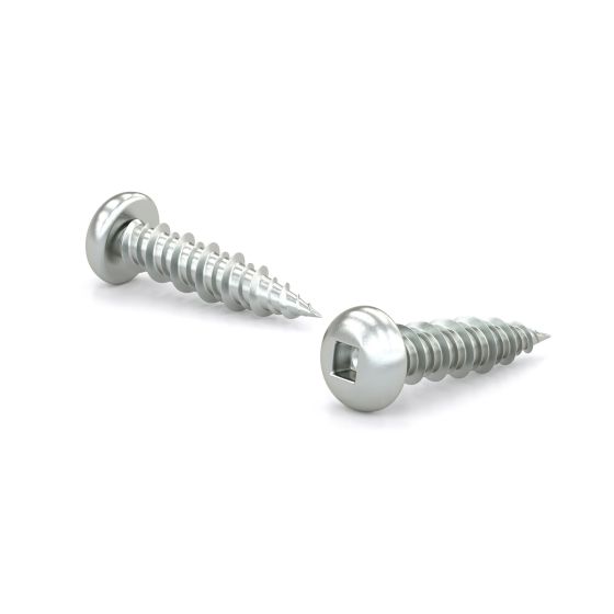 Zinc-Plated Wood Screws - Pan Head