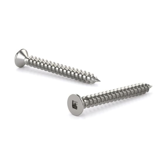 Stainless Steel Metal Screws - Flat Head