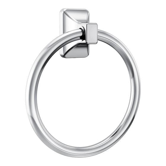 Towel Ring Contemporary - Chrome