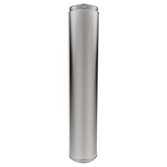 Insulated chimney flue extender #2100