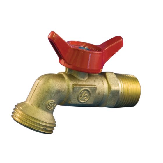 Quarter turn hose bibb valve