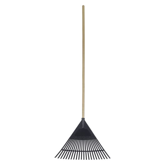 Poly Leaf Rake - 22 Teeth - Handle 47"