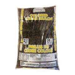 Cedar Mulch - 56 l - 2 ft² - Dark Brown