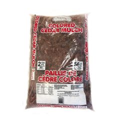 Cedar Mulch - 56 l - 2 ft² - Red