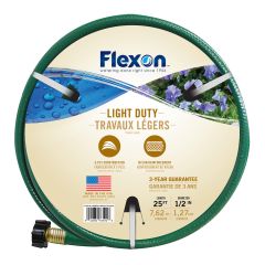 Light Duty Garden Hose - Green - 1/2" X 25'