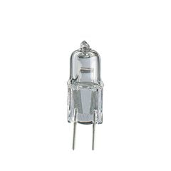 Halogen bulb T4 JC - 12 Volts - GY6.35 bi-pin Base - Clear