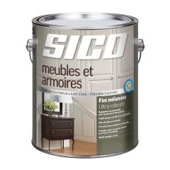 Peinture SICO Meubles et armoires, Mélamine, Base 2, 3.78 l