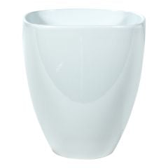 Pot  Artdéco Orchidée en céramique, 14 cm, blanc