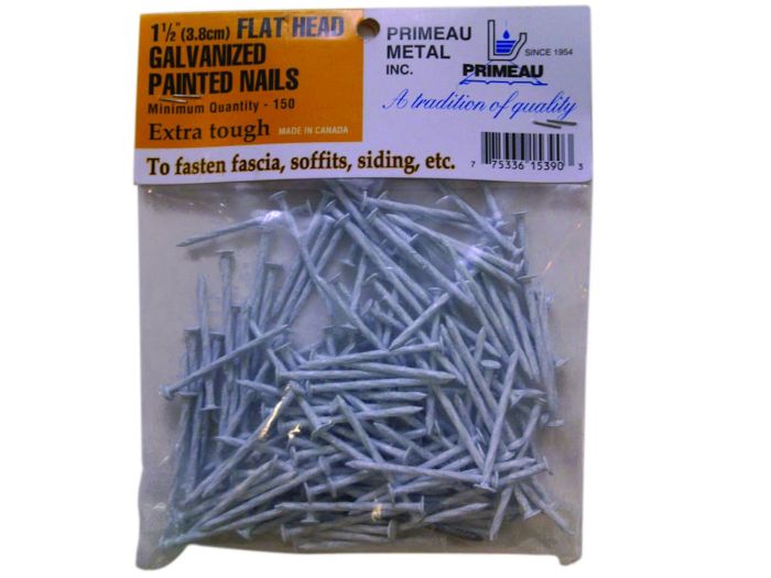 HI-BAK Soffite And Fascia Ribbed Nail - 1 1/2" - 150/Pkg From PRIMEAU | BMR