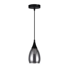 Pendant Fixture 1 Light – Black Color “Repley”