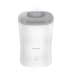 Top Fill Easy to Care Warm Mist Humidifier, White, with Essential Oil Cup