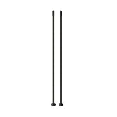 Stair Baluster Set - Wrought Iron - Round - 5/8" x 40 1/2" - Matte Black - 2/Pkg