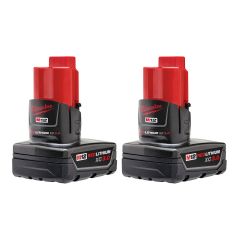 Batterie Lithium-Ion M12 REDLITHIUM XC, 3 Ah, 12 V, 2/pqt