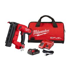 M18 FUEL 18 V Lithium-Ion Brushless Cordless 18 Gauge Brad Nailer Kit