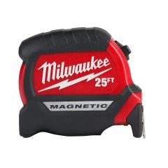 Compact Magnetic Tape Measure - 25'