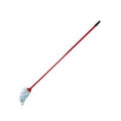 Cotton and microfibre mop