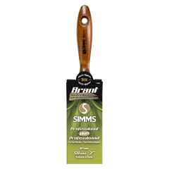 Pinceau droit en soie naturelle, 2"