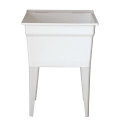 Laundry Tub - Classic - White - 24" x 22" x 32 1/2"