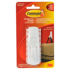 Command self-stick hook