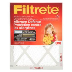 Micro Allergen Filter - 1" x 16" x 20"